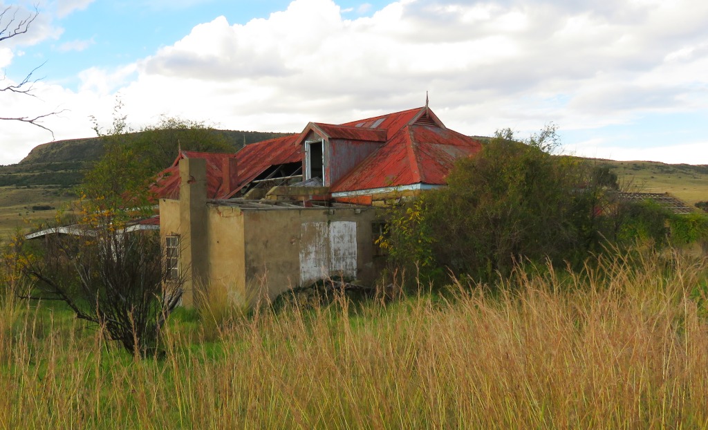 Grey rhebok old farm house